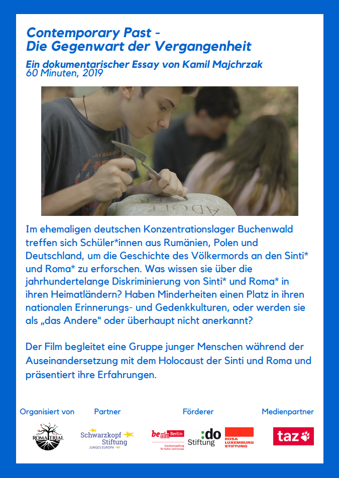 "Contemporary Past - Die Gegenwart der Vergangenheit" - Filmvorführung mit anschließendem Gespräch im Rahmen des Roma-Filmfestivals