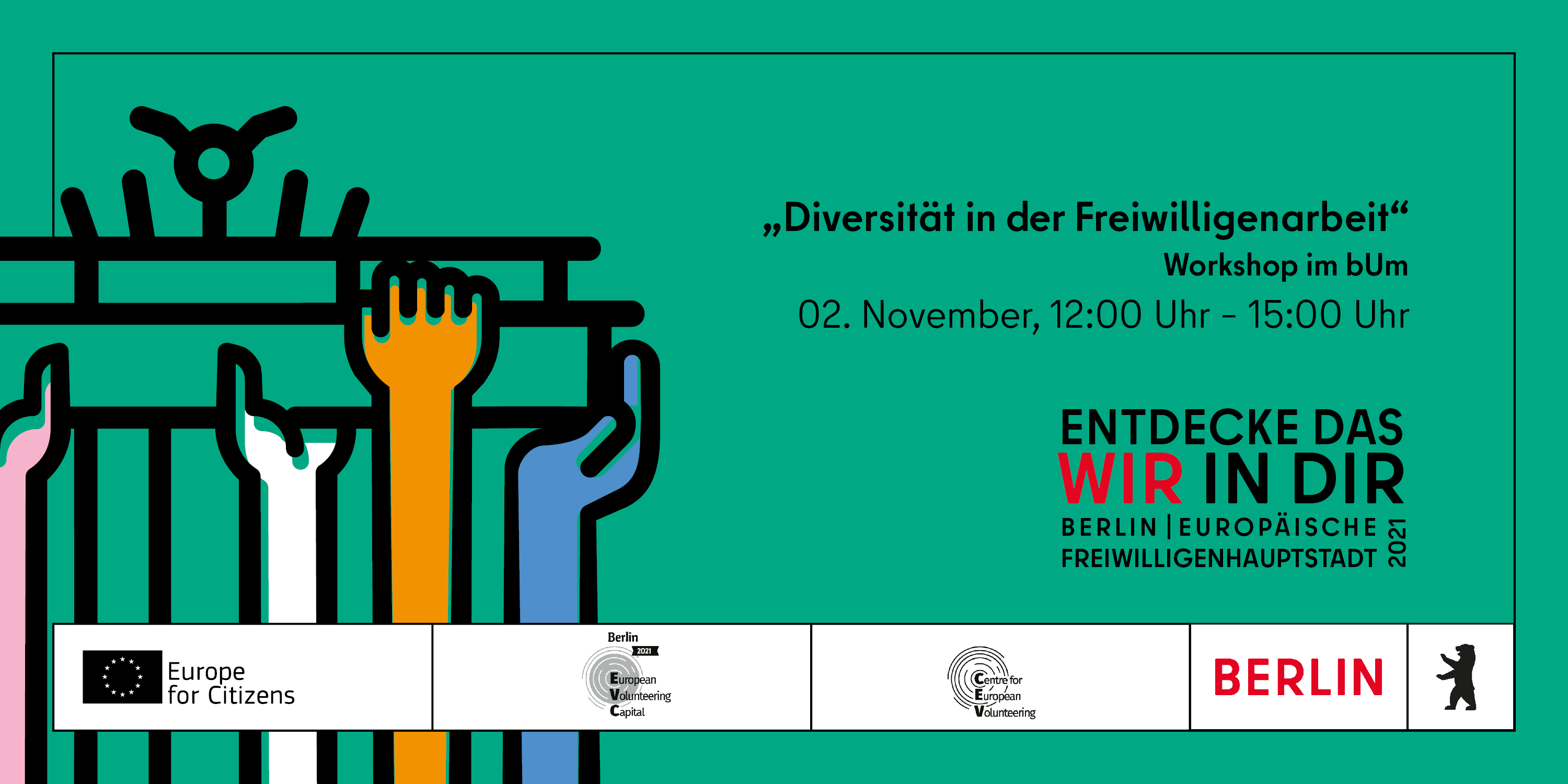 ABGESAGT: Workshop: Diversität in der Freiwilligenarbeit