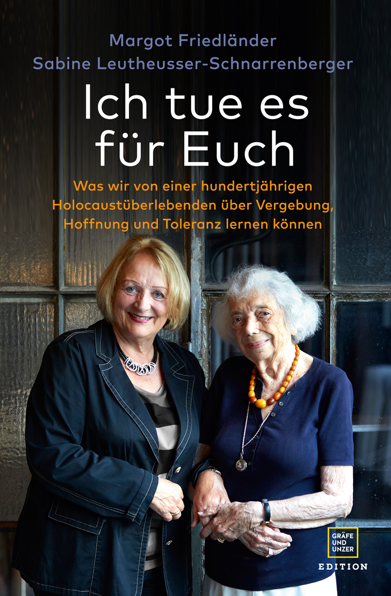 Buchvorstellung: "Ich tue es für euch". Gespräch mit Margot Friedländer und Sabine Leutheusser-Schnarrenberger